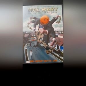 WAL-MART The High Cost of Low Price Movie dvd - Orange Smiley rare movie